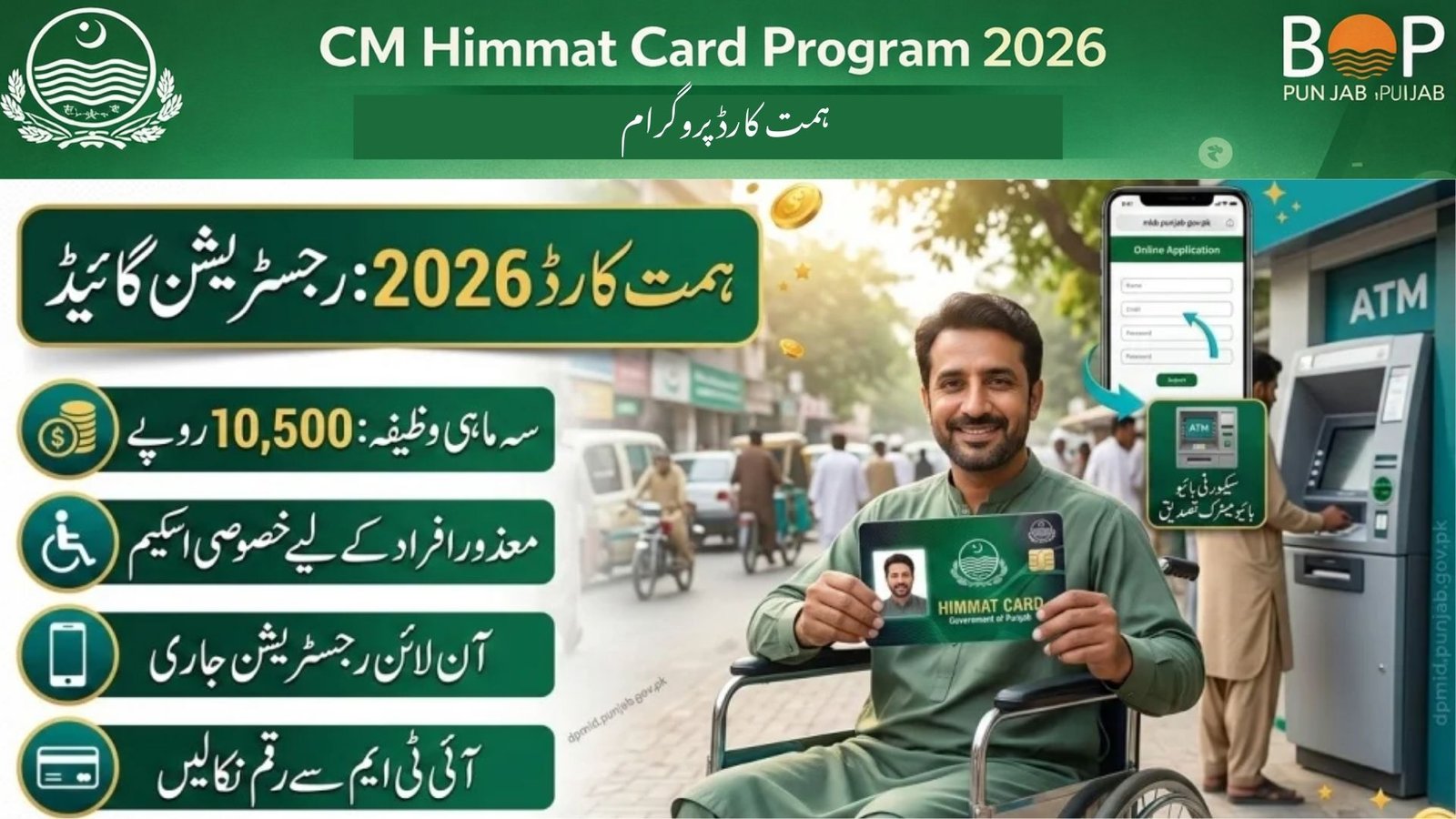 CM Himmat Card Program 2026 Portal