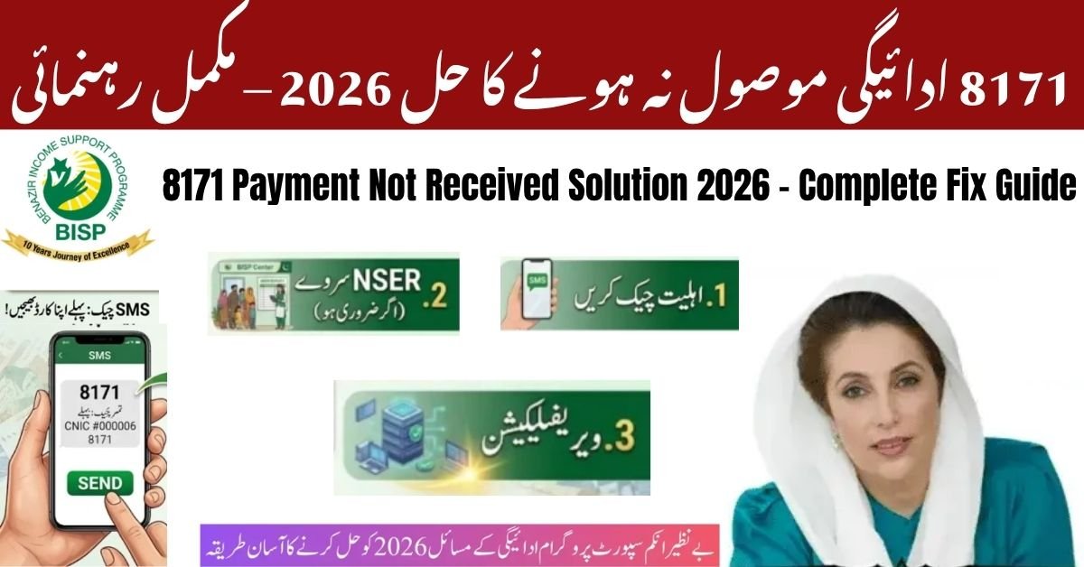 8171 Payment Not Received Solution 2026